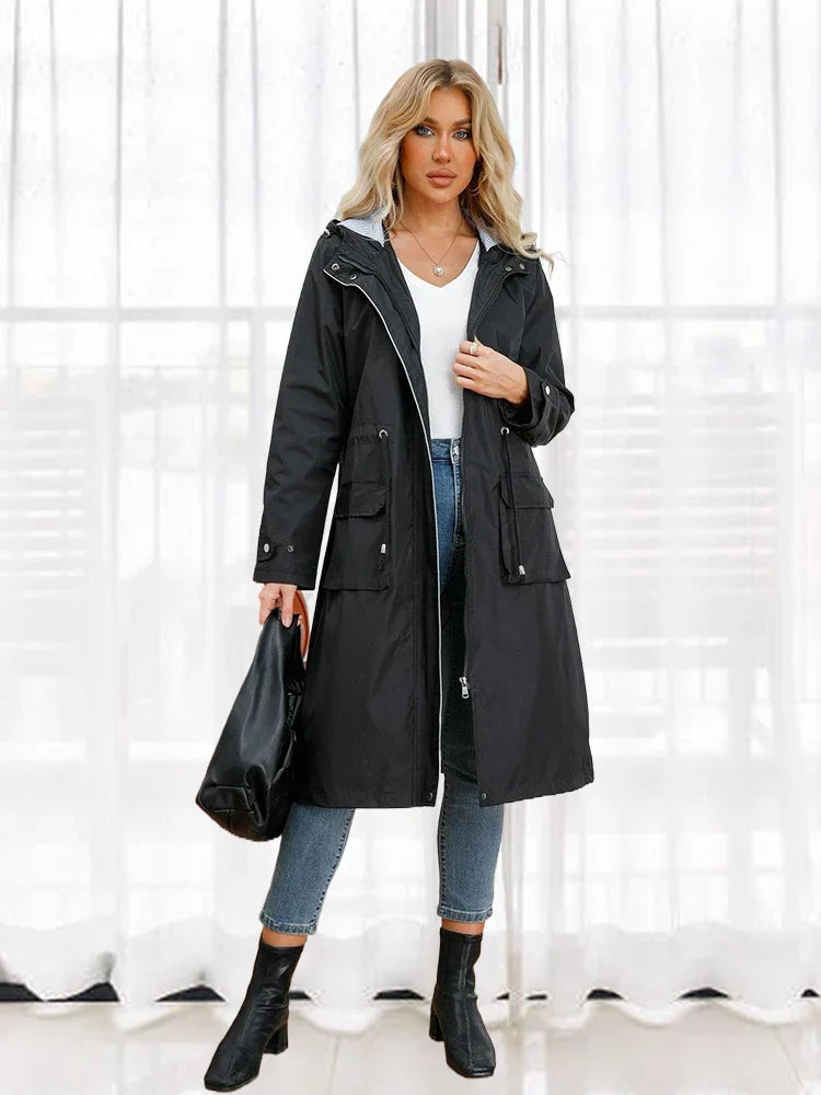 Theresa | Stylish Water-Resistant Trench Coat